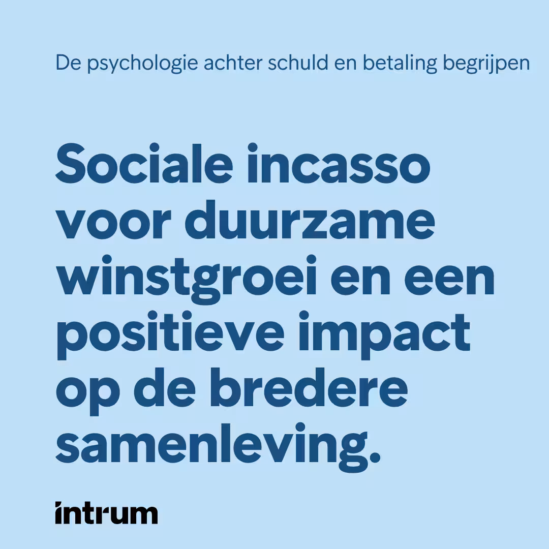 Sociale Incasso Duurzame Oplossing