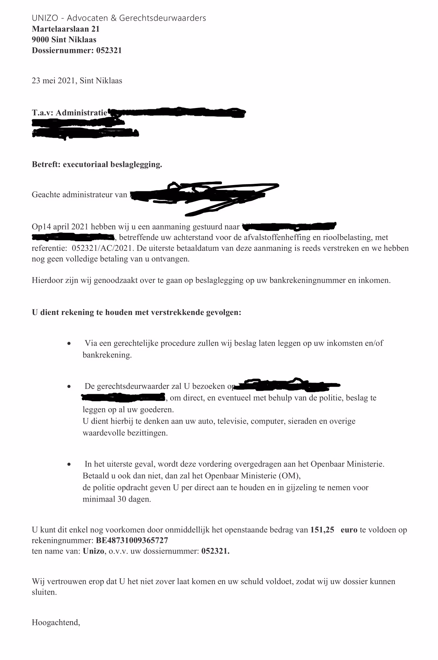 Fixdebt.Services3@Outlook.Com Phishing 2