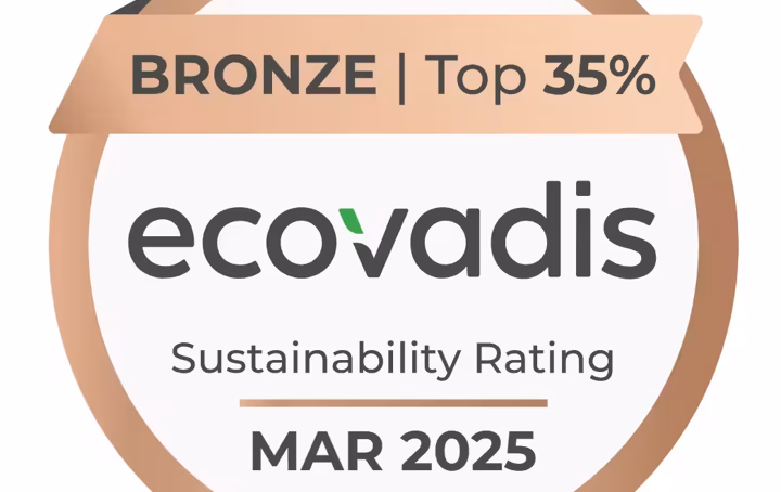 Ecovadis label van Intrum
